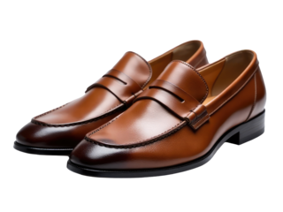 A close-up view of a pair of shoes on a white background, suitable for use in product photography or editorial content