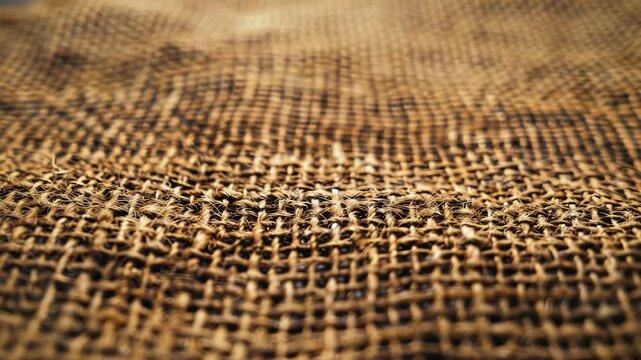 The fabric appears woven or knitted, showing a series of distinct knots or stitches that create an interesting pattern.