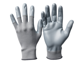 Two gloves lying together, possibly left or forgotten