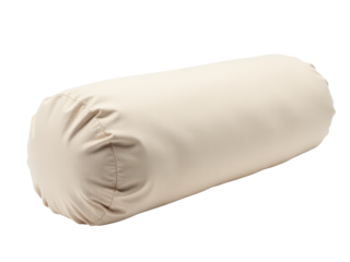 A soft and fluffy white pillow with a removable cover