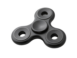 A small fidget spinner toy on a clean white surface, perfect for educational or commercial uses