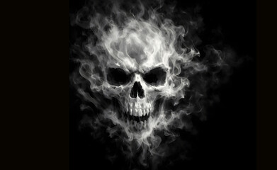 Smoky Skull Illusion