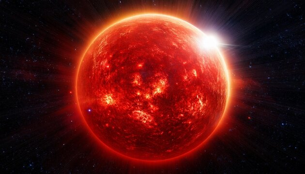 Ultra Clear Image Of A Red Supergiant Star Nearing The End Of Its Life Cycle