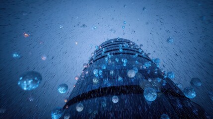 Bright spheres light up New Year joy