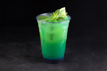 Green Refreshing Mint Drink