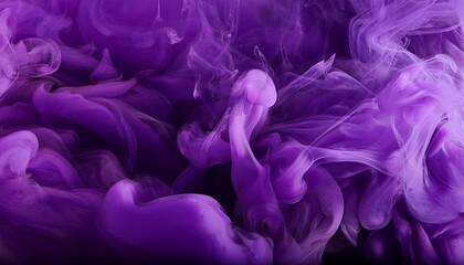 Abstract Purple Background With Smoke