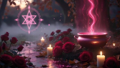 candles in the church