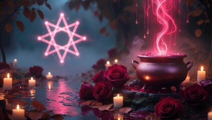 candles in the church