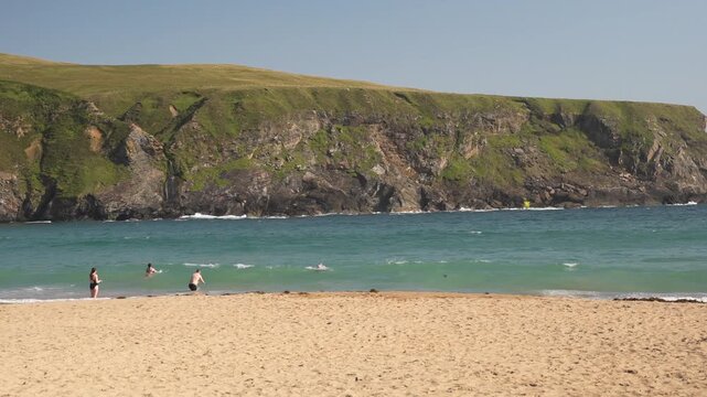 Malin Beg, Co. Donegal, Irland 2024, Silver Strand, Wild Atlantic Way,

