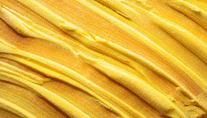 Yellow Crayon Doodles Background Texture