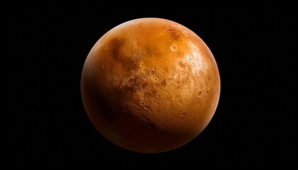 A Detailed Image Of The Planet Venus Isolated On Transparent Background