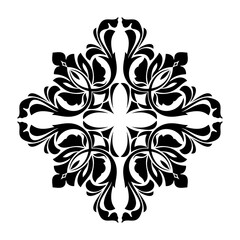 vector floral ornament