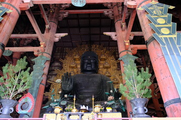 東大寺の大仏　奈良県