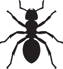 Ant Vector Silhouette