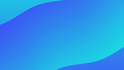 Illustration of abstract blue wavy animation in the middle - Powered by Adobe