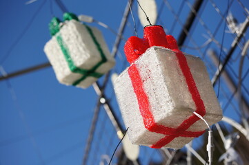 プレゼントの箱