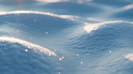 Soft Snow Texture Winter Abstract Background