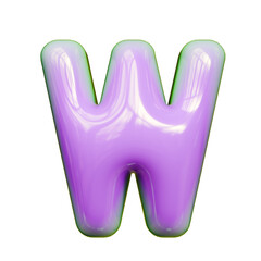 Alphabet, Number And Symbol 3D Render Word Lavender Lustrous Digital Powerup