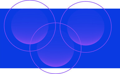 Vector abstract graphic design Banner blue technology background.