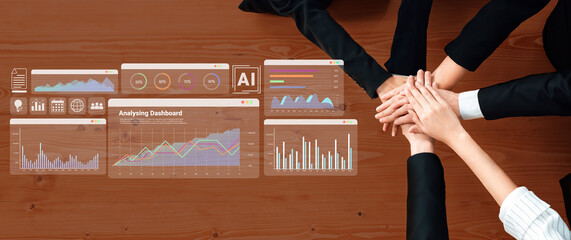 Data dashboard helps track business performance, identify trend patterns, and optimize strategic decision making for sustainable growth Parse