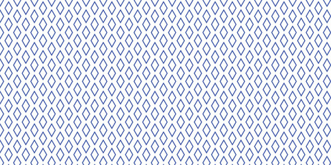 simple blue outline rhombus pattern for banner poster background.