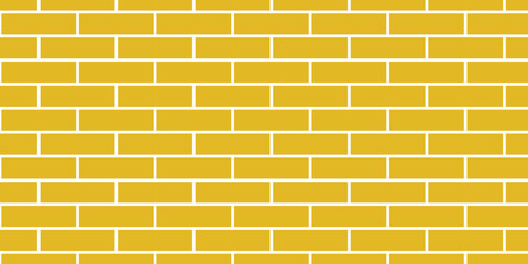 simple mustard brick wall pattern for banner poster background.