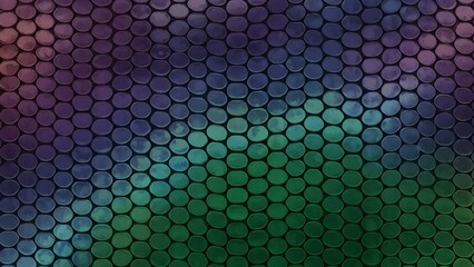 Iridescent Snakeskin Pattern Vector Geometric Hexagonal Indigo Emerald