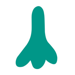 Obraz premium abstract organic shapes vector