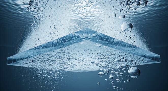 Proton Exchange Membrane PEM Electrolysis Process with Water Bubbles