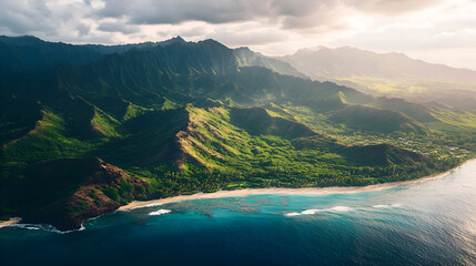 lake in the mountains