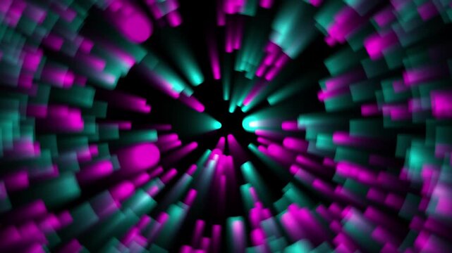Animated background of vibrant multicolor light moving as if entering a time tunnel or multiverse dimension. The dynamic flow and glowing colors create a futuristic, immersive, cosmic visual effect.