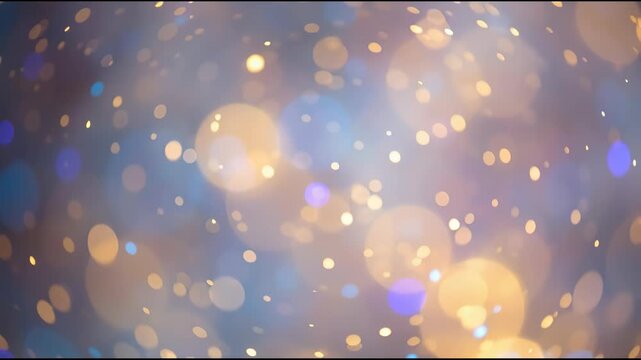 Vibrant colorful bokeh lights in motion creating dynamic atmosphere