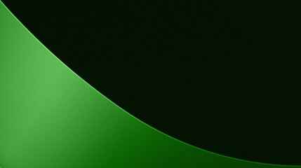 green background with minimalist curved pattern