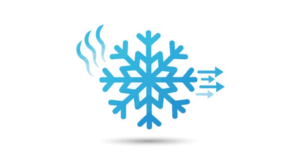 Set of abstract blue 3d snowflake icons and crystal star shapes for winter christmas holiday decoration vector illustration