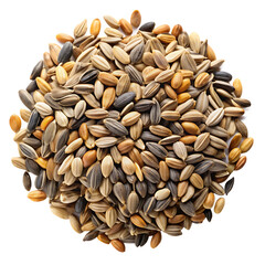 Seed Bunch Isolated on White Background