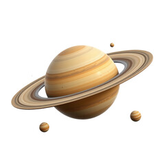 Exploring the rings of saturn outer space digital art cosmic environment wide-angle view planetary science