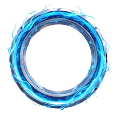 Dynamic energy portal activation digital realm graphic design futuristic environment close-up view visual concept