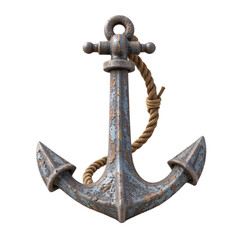 Anchoring adventure at sea vintage anchor decor nautical theme rustic environment close-up view