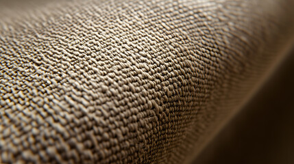Minimalist fabric texture closeup beige textile surface detail abstract background soft focus wall decor pattern woven thread macro design cozy neutral home style