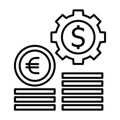 Financial Management Gear Icon