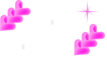 Valentine’s Day romantic abstract background with soft pink and red gradient blur for love themed design, wedding invitation, greeting card, social media post, banner, poster, digital marketing, moder