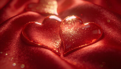 close up of red rose petals