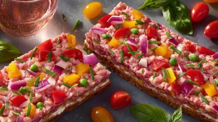 Bruschetta Recipe Ideas, Food Styling, Gourmet Toast