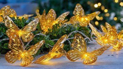 Butterfly String Lights, Fairy Lights, Home Decor, Party Lights
