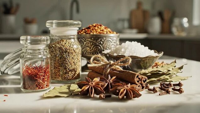 Spices and Herbs - A Culinary Journey Through Flavor and Aroma.