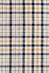 Multi colored plaid fabric background textured