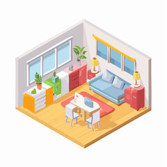 Fototapeta premium Beautiful living place 