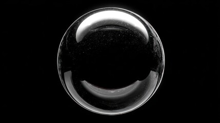 Reflective spherical object