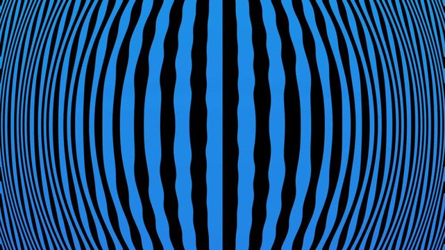 Seamless blue striped abstract background featuring a wild zebra animal skin pattern texture for a modern nature wildlife design