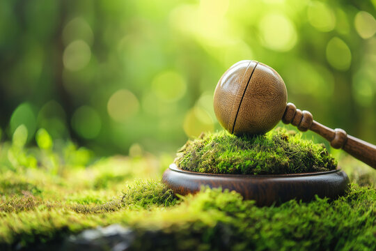 International environment Law. climate regulation concept. law principles of sustainable environmental conservation. environmental protection